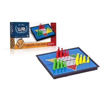 WE Games Magnetic Folding Travel Chinese Checkers Board Game