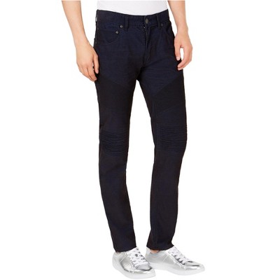 I.N.C International Concepts Mens Straight Stretch Corduroy Casual Pants, Blue, 36W x 32L