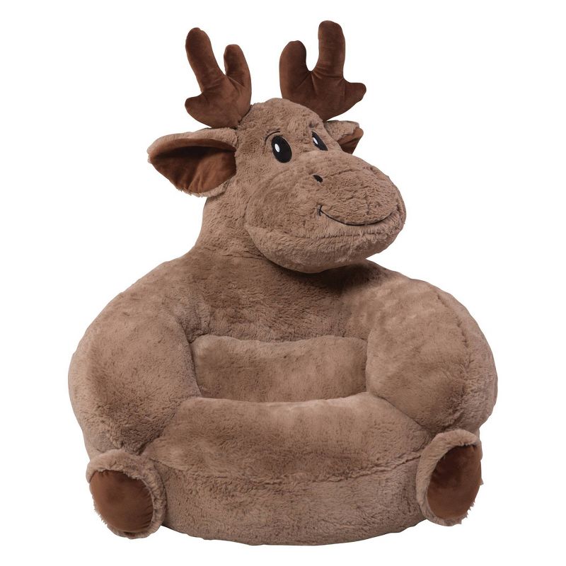 Moose Plush Character Kids&#39; Chair - Trend Lab, 3 of 6