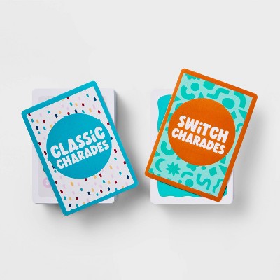 Family Charades Game - Gigglescape™: Card & Board Games, Creative Social Skills, 3+ Players