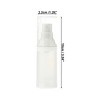 Unique Bargains Frosted Airless Pump Spray Bottle Clear 1 Pc - 4 of 4