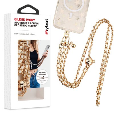 MyBat Gilded Ivory Adorn Series Chain Crossbody Phone Strap