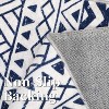Indoor Washable Low Pile Area Rug, Vintage Accent Mat, Non-Shedding Throw Carpet for Bedroom Nursery Office Living Room Hallway Entrance Laundry Room - 4 of 4