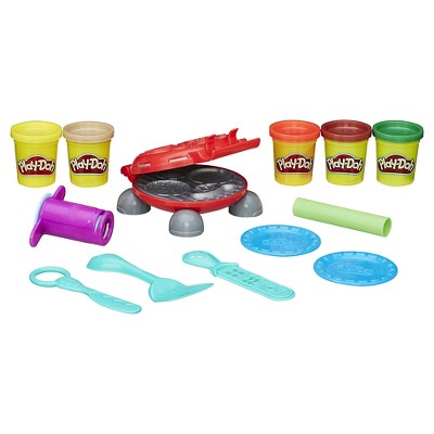 play doh kitchen burger barbecue