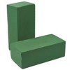 Floral Foam Block 6 Pack Wet Foam Brick Green Foam Flower Arrangement Supplies For Florist Home Craft 9 X 4 X 3 Inches Target