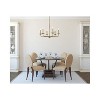 Elegant Lighting Cohen 30 inch pendant in brass - 2 of 4