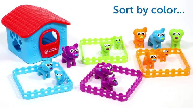 Learning Resources Sort Em&#39; Up Pups Activity Set, 2 of 9, play video