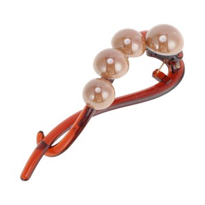 Unique Bargains Women's Fashion 4 Beads Hair Clips 1 Pc - 1 of 4