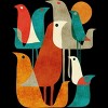 Men's Design By Humans Them Birds By radiomode T-Shirt - 2 of 4