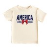 The Juniper Shop America Galaxy Coquette  Toddler Short Sleeve Tee - 2 of 4