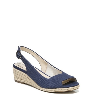 LifeStride Womens Socialite Espadrille Wedge Sandal