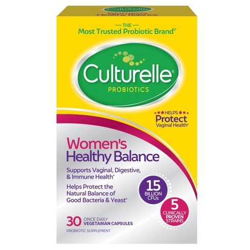 Culturelle Women S Healthy Balance Probiotic 5 Proven Strains Probiotics For Women 30 Ct Target