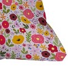 16"x16" Vivien Yip Whimsical Florals Square Throw Pillow Pink - Deny Designs - 3 of 4