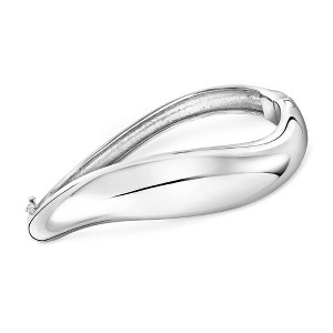 Ross-Simons Sterling Silver Sculptural Bangle Bracelet - 1 of 3
