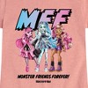 Girls' - Monster High - Draculaura Frankie Clawdeen Monster Friends Forever Fitted Short Sleeve Graphic T-Shirt - 2 of 4