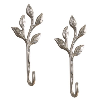 Park Designs Leaves Single Hook Set Of 2 : Target