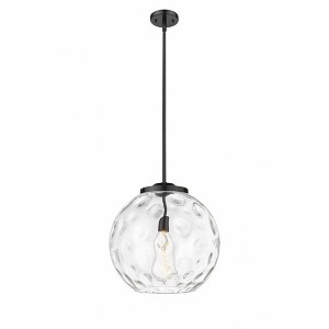 Athens Water Glass - 1 Light Pendant In Industrial Style-17.13 Inches Tall and 15.75 Inches Wide - 1 of 1