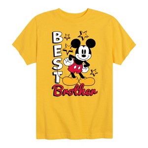 Boys' - Disney - Best Brother Short Sleeve Graphic T-Shirt - 1 of 4