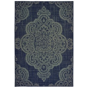 Madeline Overscale Medallion Patio Rug - 1 of 3