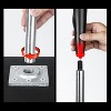 PLAYAPUT Baseball Batting Tee - Professional Hitting Tee for Baseball and Softball with Weighted Base, Flexible Rubber Top, Black and Silver - 4 of 4