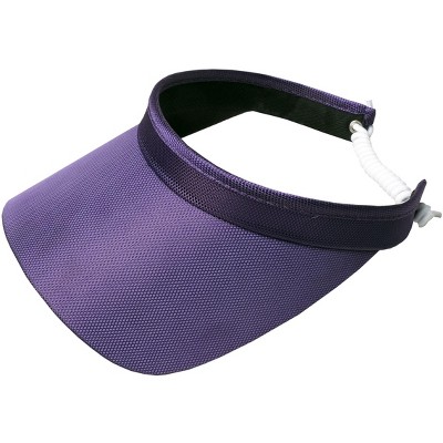 Glove It Women's Classic Solid Coil Visor