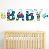 Big Dot of Happiness Let's Go Fishing - Peel and Stick Fish Themed Baby Shower Standard Banner Wall Decals - Baby - 2 of 4