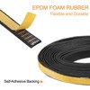 Unique Bargains Solid EPDM Rubber Weather-Proof DIY Gasket Protection Seal Strips - 3 of 4