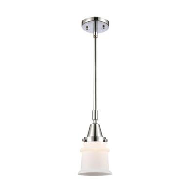 Canton - 1 Light Stem Hung Mini Pendant In Industrial Style-11.13 Inches Tall and 6.5 Inches Wide
