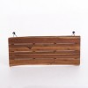 Zion Industrial Coffee Table: Weather-Resistant Acacia, Iron Frame - Christopher Knight Home - 4 of 4