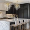 CityFurn 8-Light  Modern Luxury Tree Branch Crystal Chandelier Round Chandeliers For Dining Room - 2 of 4