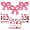 Big Dot of Happiness Sweet Watermelon - Square Favor Gift Boxes - Fruit Party Bow Boxes - Set of 12 - 2 of 4