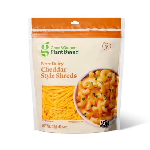 7 Pack)Good Planet Vegan Cheddar Shreds, 8 oz. 