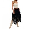 Women's Lace Tier Midi Skirt - BluIvy L - 2 of 4