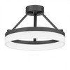 Quoizel Lighting Cohen 1 - Light Semi-Flush Mount in  Oil Rubbed Bronze - 3 of 3