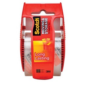 Scotch 1.88 mm W X 38.2 yd L Heavy Duty Packaging Tape Clear - 1 of 1