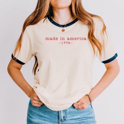 Simply Sage Market Made In America 1776 Ringer Tee