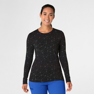 Wink Layers Women's All-over Print Silky Tee - 1 of 1