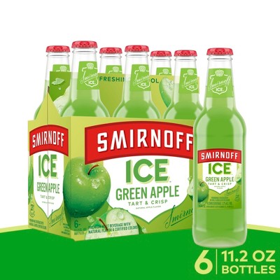 Smirnoff Ice Green Apple - 6pk/11.2 fl oz Bottles