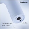 Brookstone Ergo Pulse Cordless Percussion Massager – Rechargeable with 4 Speeds, 4 Heads & Storage Case - 4 of 4