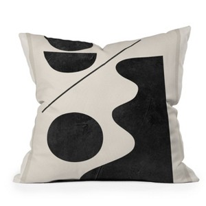 20"x20" Deny Designs ThingDesign Modern Abstract Outdoor Throw Pillow: Polyester Fill, Plain Weave Fabric, All Ages - 1 of 4