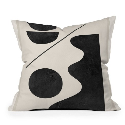 20"x20" Deny Designs ThingDesign Modern Abstract Outdoor Throw Pillow: Polyester Fill, Plain Weave Fabric, All Ages - image 1 of 4