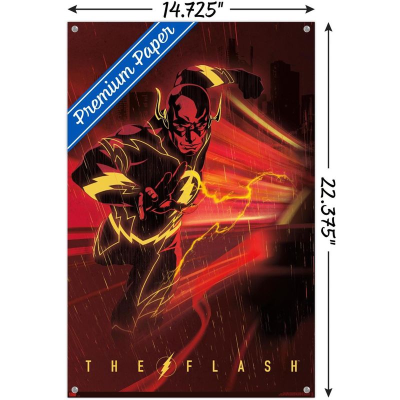 Trends International DC Comics: Dark Artistic - The Flash Unframed Wall Poster Prints, 3 of 7