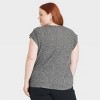 Women's Linen Short Sleeve T-Shirt - Universal Thread™ - 2 of 3