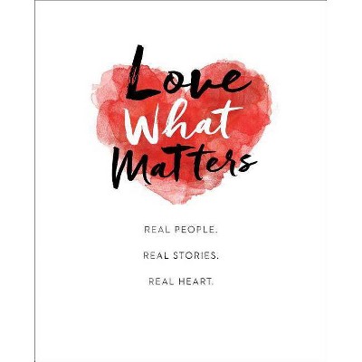 Love What Matters - by  Lovewhatmatters (Hardcover)