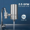 Waterdrop WD-FF-03A Faucet Replacement Filter, Carbon Block Filter Fits WD-FC-01, WD-FC-02, WD-FC-06,Pack of 3 - 4 of 4