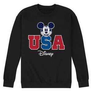 Men's - Disney - Americana Graphic Fleece Sweatshirt - 1 of 4