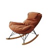Lyngins Modern Indoor Leisure Rocking Chair with Thicken Seat Cushion,Comfy Sofa Accent Chair with High Backrest - 4 of 4