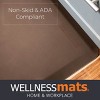 WellnessMats 36"x24"x3/4" Anti-Fatigue, Ergonomic Support Pad for Home, Kitchen , Original Collection, Brown - image 3 of 4