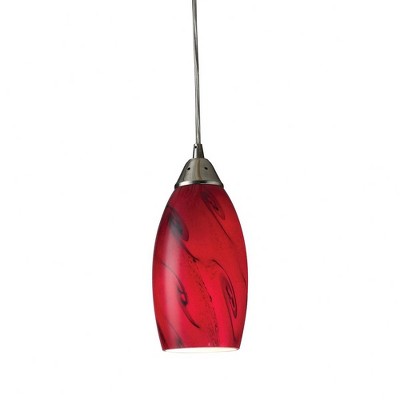 Elk Home Galaxy 1 - Light Pendant in  Satin Nickel
