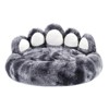 Racxily Upgraded Paw Shape Soothing Round Pet Bed - for Indoor Cats & Small/Medium Dogs, Soft, Machine Washable, Cotton - 2 of 4